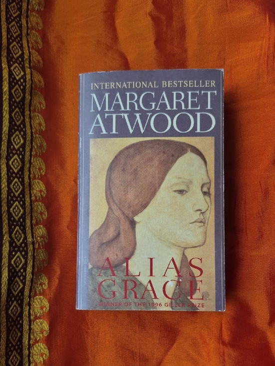 Margaret Atwood Other - Margaret Atwood "Alias Grace" Paperback - Blue Cover with Illustration